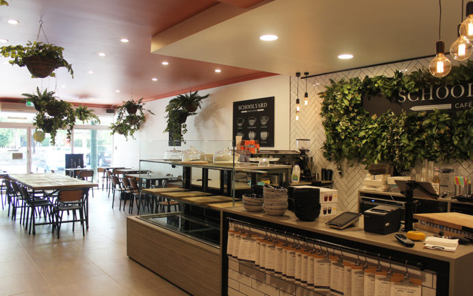 Counter Schoolyard Cafe